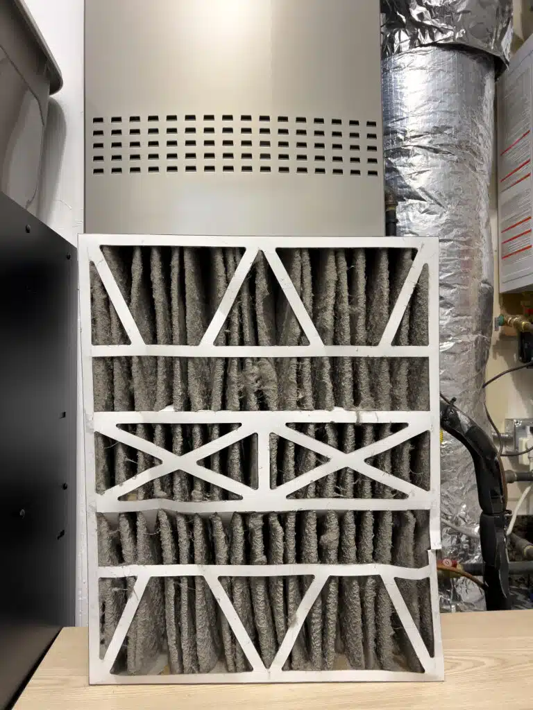 dirty Furnace air